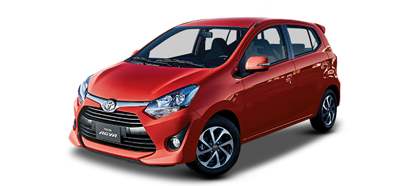 Toyota Agya Red 2020