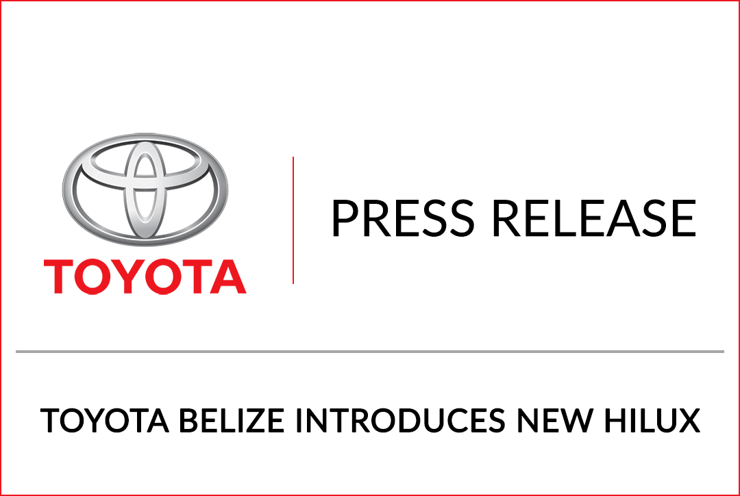 Toyota Belize Press Release